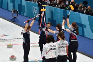 2018년 평창 동계 올림픽 준결승, 일본과의 경기 장면
