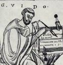 중세시대 이탈리아의 음악사학자 귀도 다레초