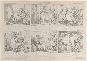 Thomas Rowlandson My Wife 1815 (메트로폴리탄 미술관 뉴욕)