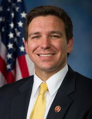 디샌티스의 미국 하원 공식 초상화 (2013년경)