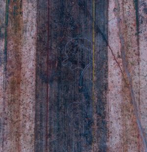 고대 폼페이의 낙서 캐리커처로 정치인을 묘사했다. 미스테리 저택.