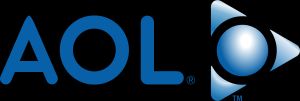 2005년부터 2009년까지 사용된 이전 AOL 로고