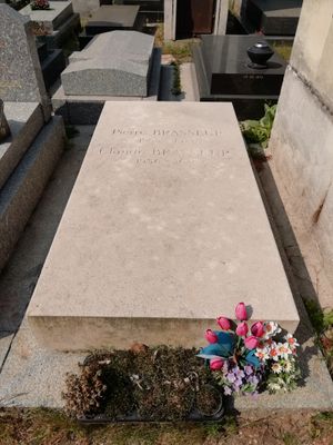 브라쇠르의 묘, 페르 라셰즈 묘지