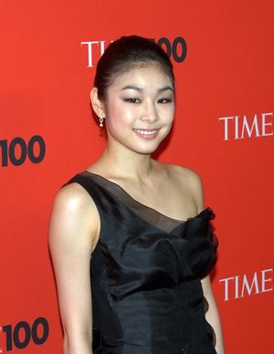 피겨 스케이팅 선수 김연아. 2010년 1위에 선정되었다.