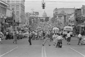1958년 리틀록 시내