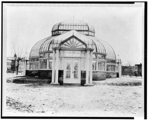 1880년대 식물원 외부 모습