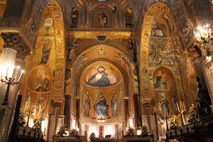 팔레르모 시칠리아에 있는 팔라티나 예배당