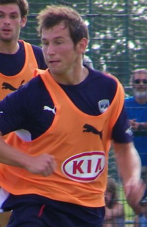 2009년 보르도에서 훈련중인 크리호비아크