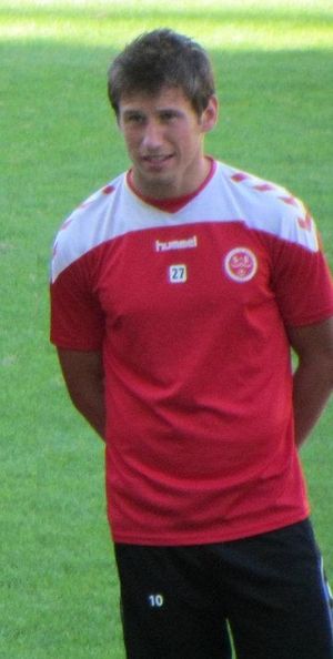 2012년 스타드 드 랭스에서 훈련 중인 크리호비아크