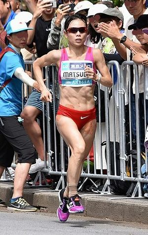 전 우승자 마쓰다 미즈키 (2019년 사진)