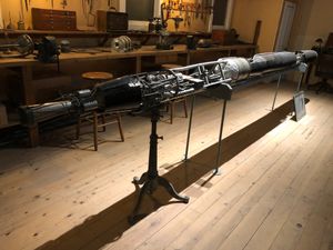 고다드 L-C 로켓 하단 모습