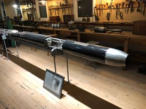 1939년 L-C 시리즈 로켓의 상단 모습