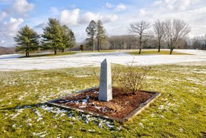오벨리스크는 고다드 로켓 발사 현장을 표시한다