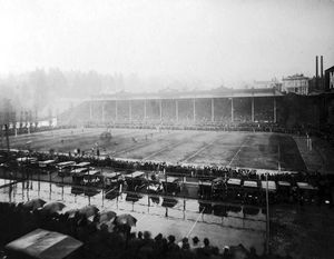 1908년 멀트노마 스타디움에서 열린 시빌 워 게임