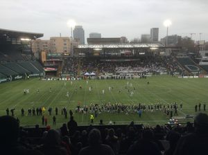 2015년 오리건 고등학교 주 풋볼 선수권 대회, 예수회 고등학교와 웨스트린 고등학교 간의 경기