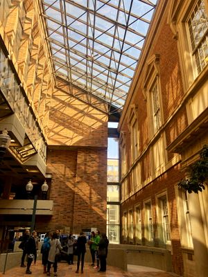 러더퍼드 도서관 갤러리 내부