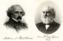 너새니얼 호손과 헨리 워즈워스 롱펠로, 1825년 학사 졸업