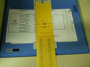 팜비치 카운티의 투표 용지