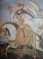 무어인을 물리치는 야고보를 그린 17세기 회화