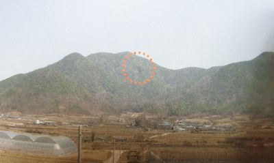 400여년이 지난 현재에도 흔적이 남아있는 옥녀봉 용남등 묘터