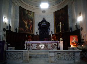 베네벤토의 산 바르톨로메오 대성당 제단, 바르톨로메오의 유물 보관