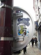 샤를 드 골이 릴의 거리 예술에 묘사된 모습