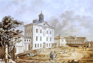 잘루스키 도서관, 18세기 중반 바르샤바에 건설