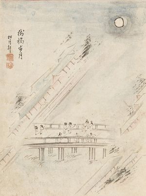 《옥계사십이승첩》에 그려진 1786년의 광통교