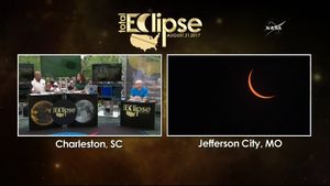 NASA TV의 실시간 방송은 동부 표준시(EDT) 오후 1시 40분에 440만 명이 시청했으며, 이는 미국 연방 정부 웹사이트 트래픽의 87%를 차지했다