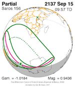 2137년 9월 15일(사로스 156)
