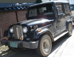 쌍용 코란도 정측면