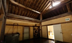강원도 정선군의 전통 가옥 내부