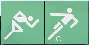 오틀 아이허가 디자인한 뮌헨 올림픽 표지판 픽토그램