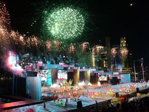 개막식의 한 장면