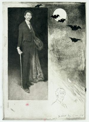 앙리 제라르의 판화 (제임스 애벗 맥닐 휘슬러 그림)