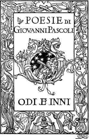 이탈리아 시집: Odi e inni, 1906