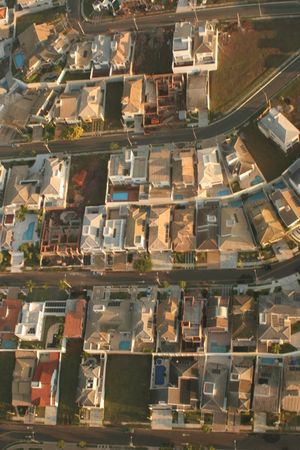 피라시카바의 고급 주택가.