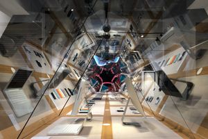 에센에 있는 레드닷 디자인 박물관에 전시된 수상작 애플(Apple Inc.) 제품