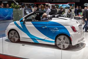 2019년 제네바 국제 모터쇼의 홍보 차량