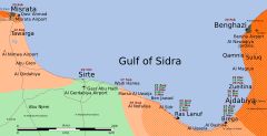 2011년 리비아 내전 당시 시드라 만