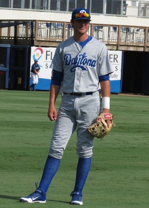 2013년 9월 데이토나 컵스에서 뛰고 있는 브라이언트