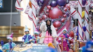 2023년 메이시스 추수감사절 퍼레이드에서 노우드