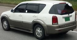 쌍용 뉴 렉스턴 후측면