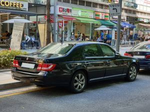 쌍용 체어맨 H 뉴 클래식 (전기형) 후측면