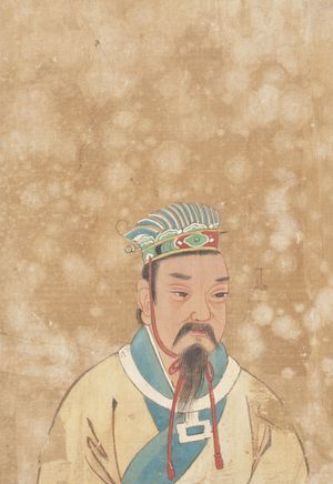 필라델피아 미술관에 소장된 《명인 초상》에 묘사된 경제