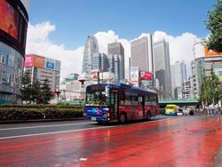 신주쿠 WE 버스 "고질라 버스"(A20924)