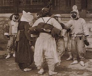 한국 가면극의 예시