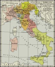 이탈리아 통일 과정