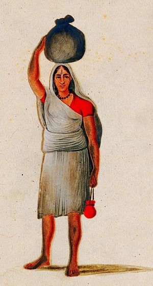 19세기 인도의 바이슈나바교 전통의 여성 고행자