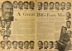 1930년 화이트먼 오케스트라 단원들